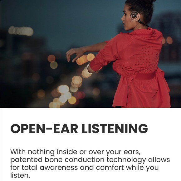 Aeroplex AfterShoks Bone Conduction Head Phones - Picture 2 of 8